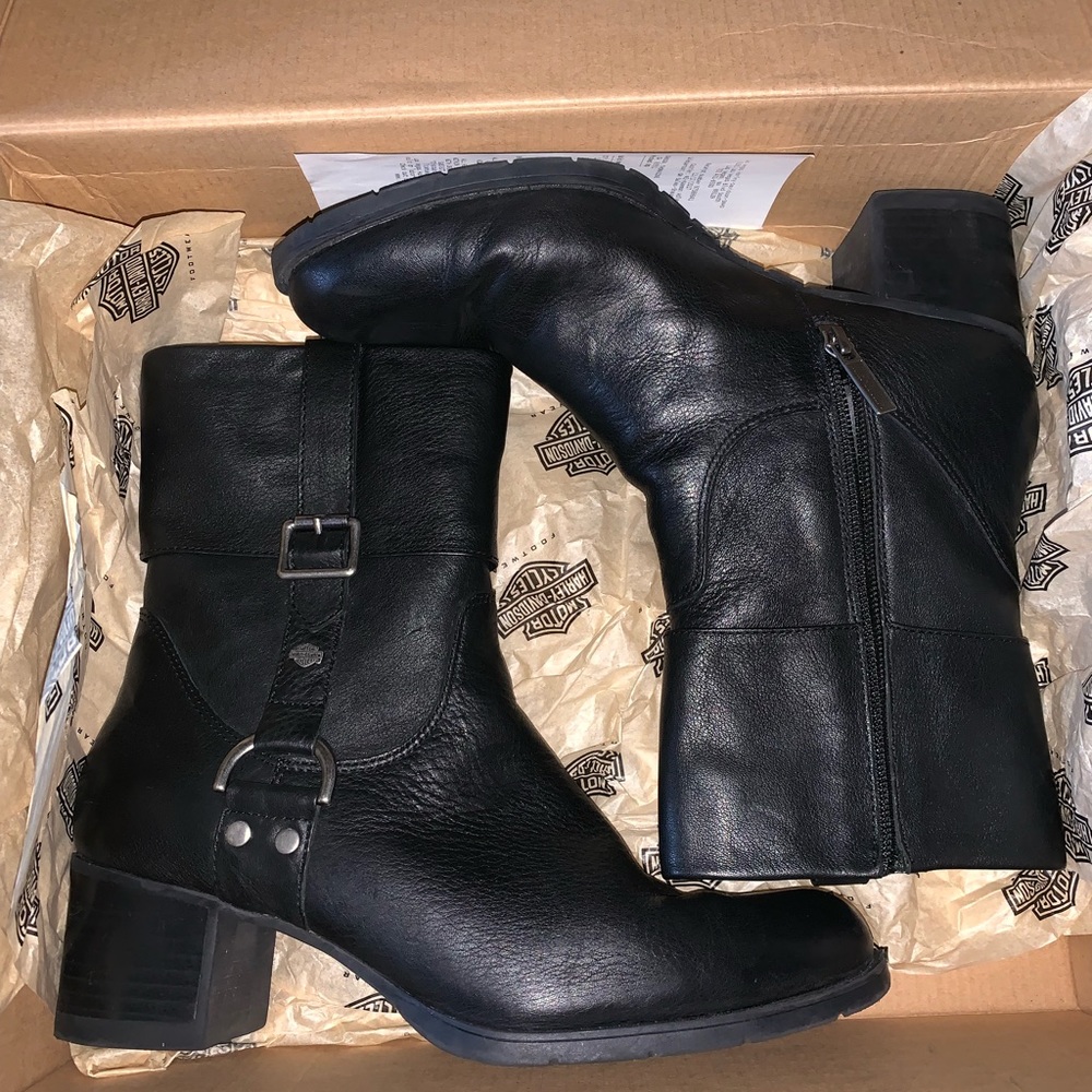 Harley Davidson riding boots